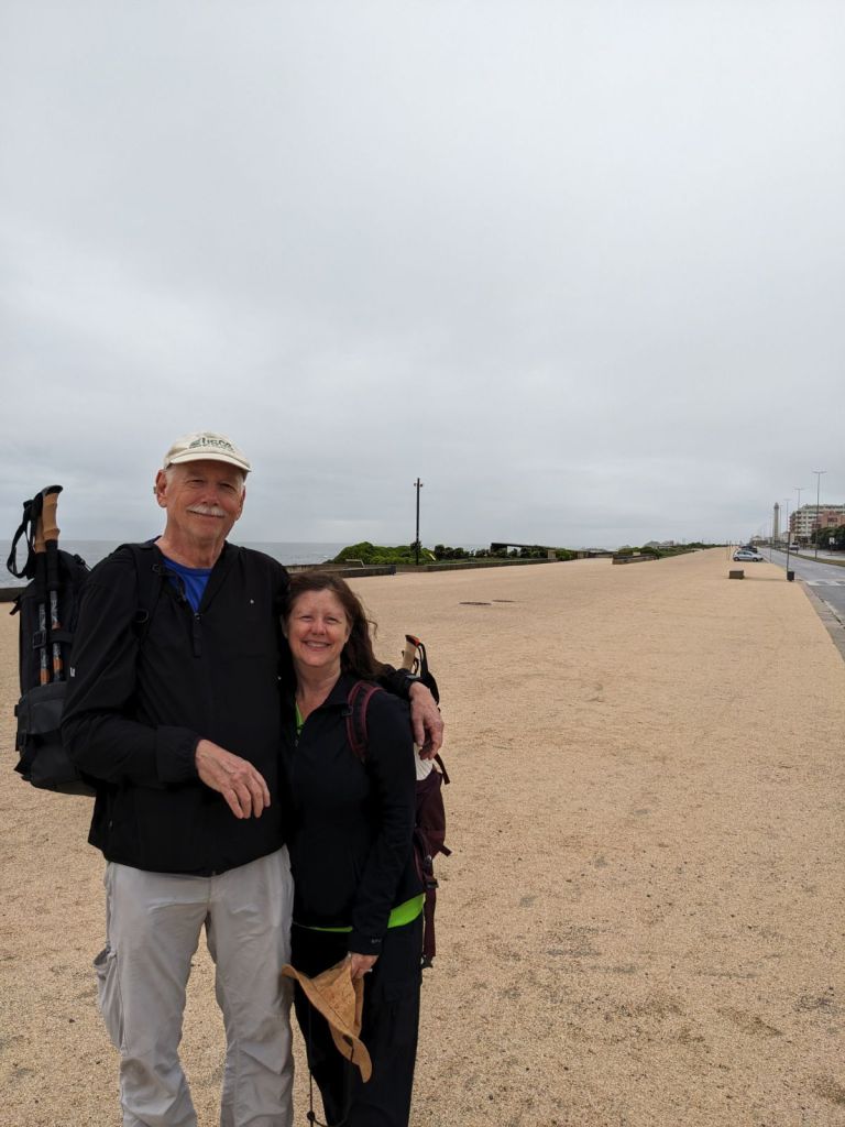 Couple posed for a photo in El Camino