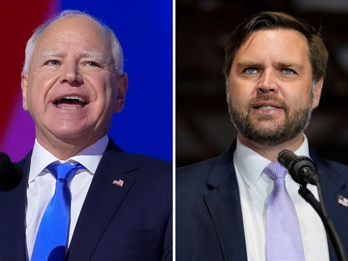 Side by side of two men in suits
