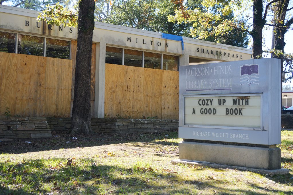 Richard Wright Library in Jackson, Mississippi.