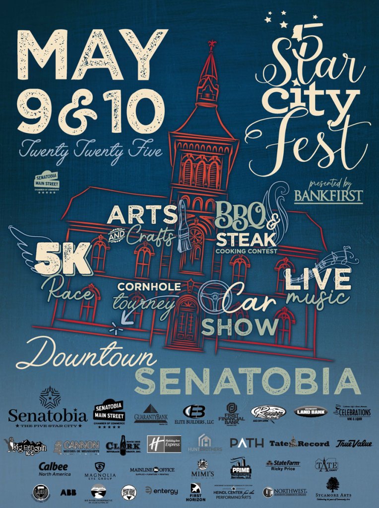 A poster for Five Star City Fest, May 9-10, 2025