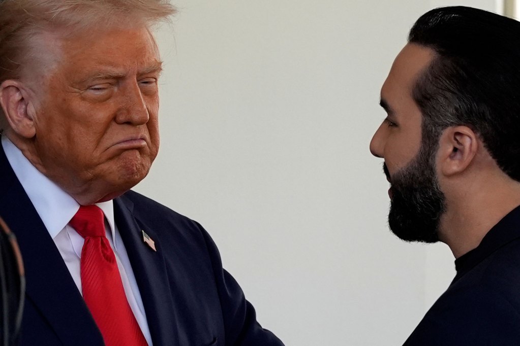President Trump meets with El Salvador's President Nayib Bukele