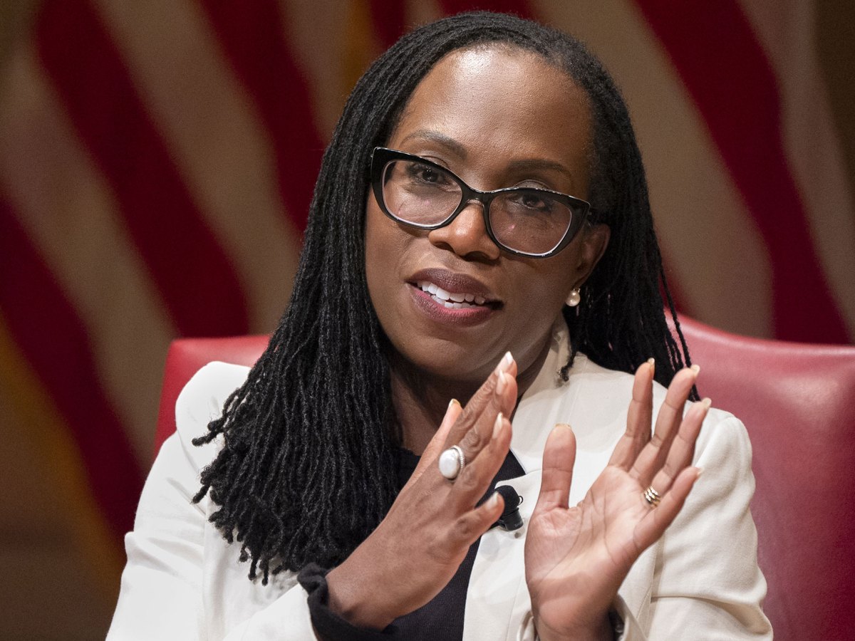 Supreme Court Justice Ketanji Brown Jackson speaks