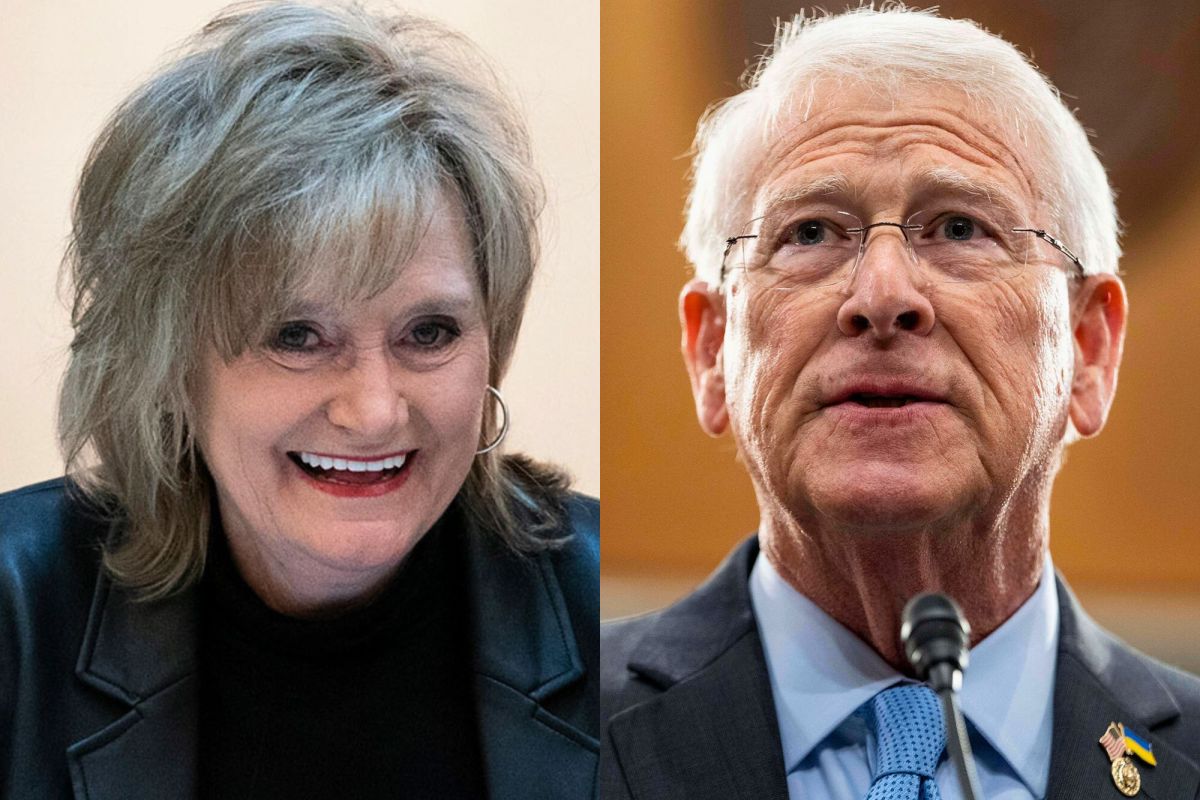 A side by side image of Cindy Hyde-Smith and Roger Wicker