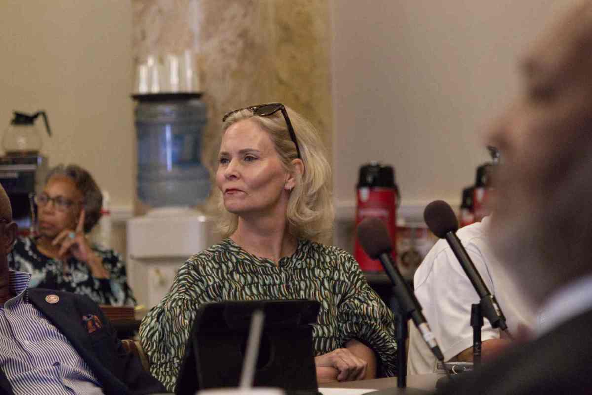 Mississippi House Rep. Jill Ford, sitting in a meeting