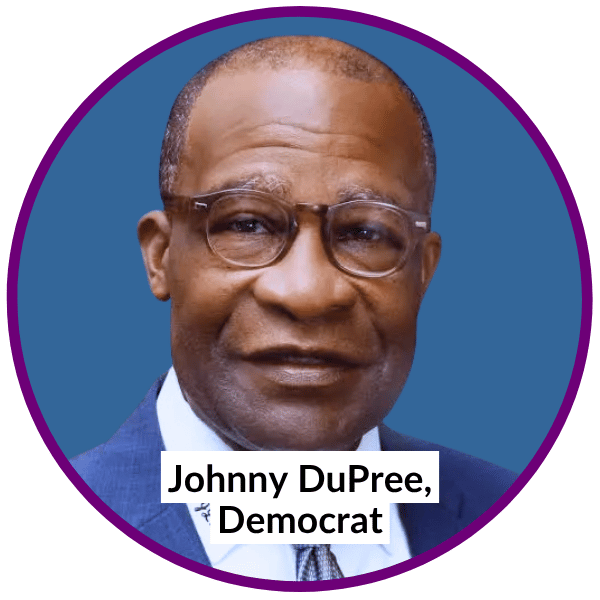 Johnny DuPree, Democrat