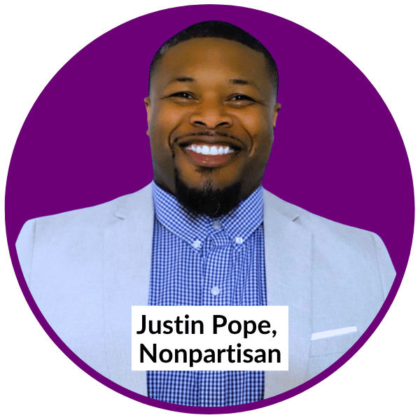 Justin Pope, Nonpartisan