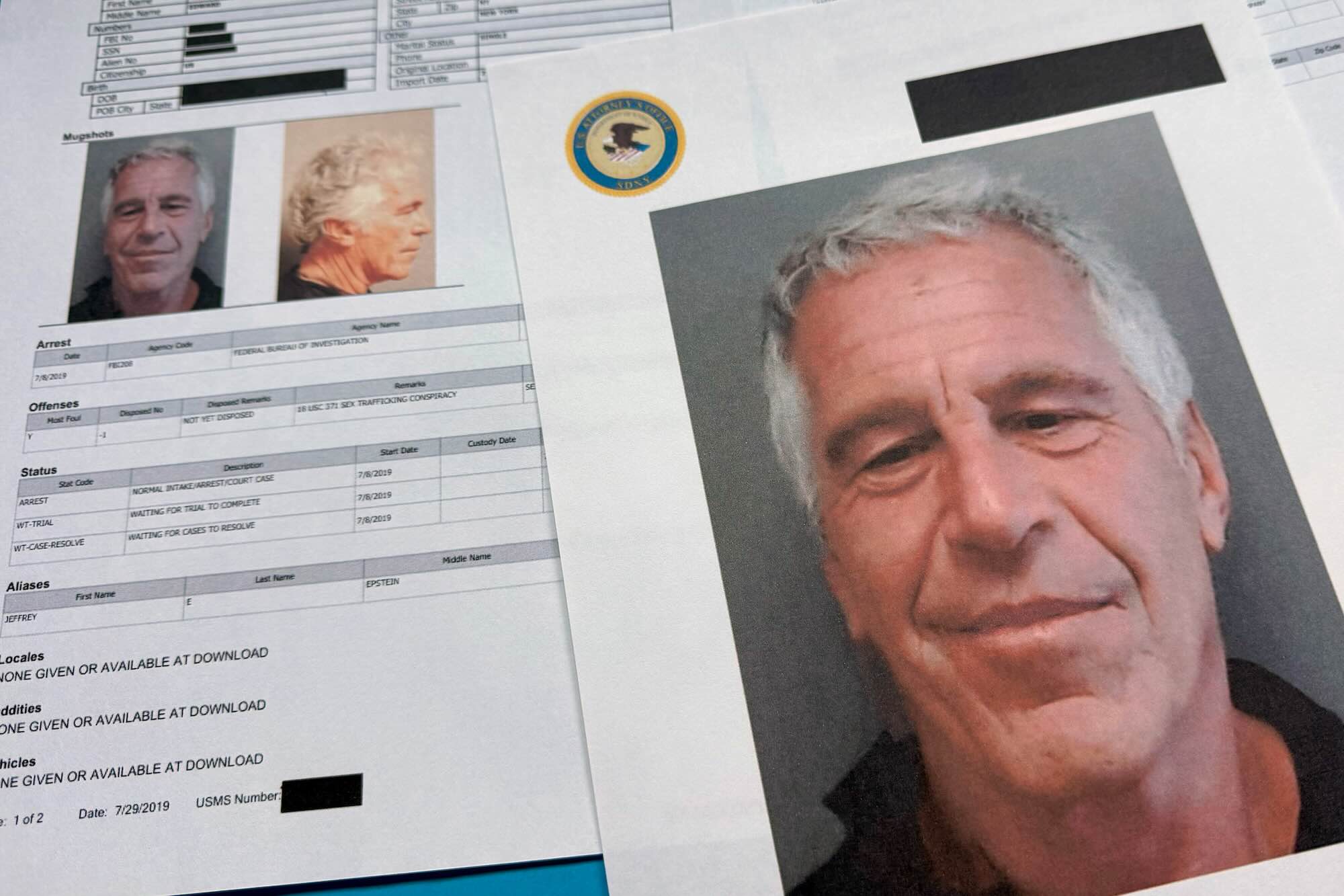 Justice Department Releasing 3 Million Epstein Files Pages