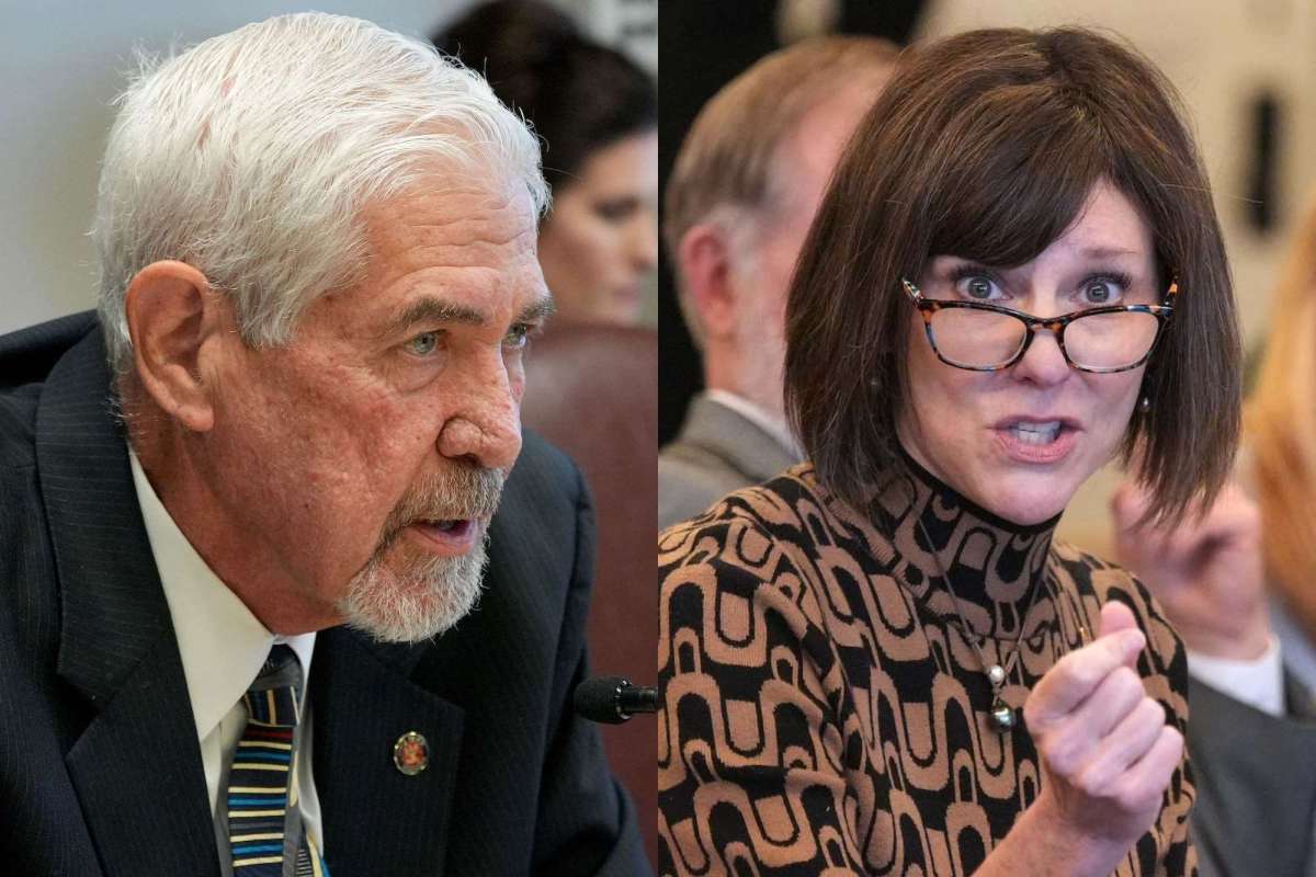 A side by side photo of Kevin Blackwell and Missy McGee