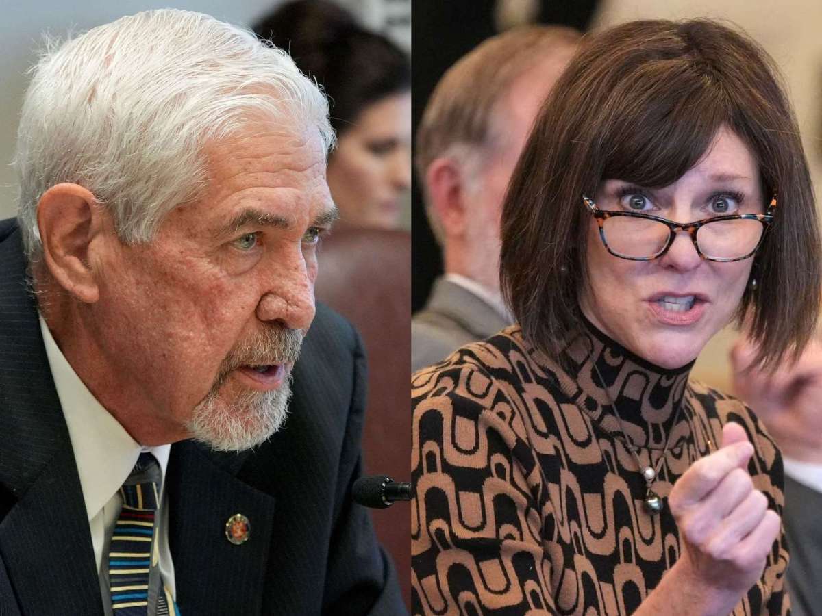 A side by side photo of Kevin Blackwell and Missy McGee