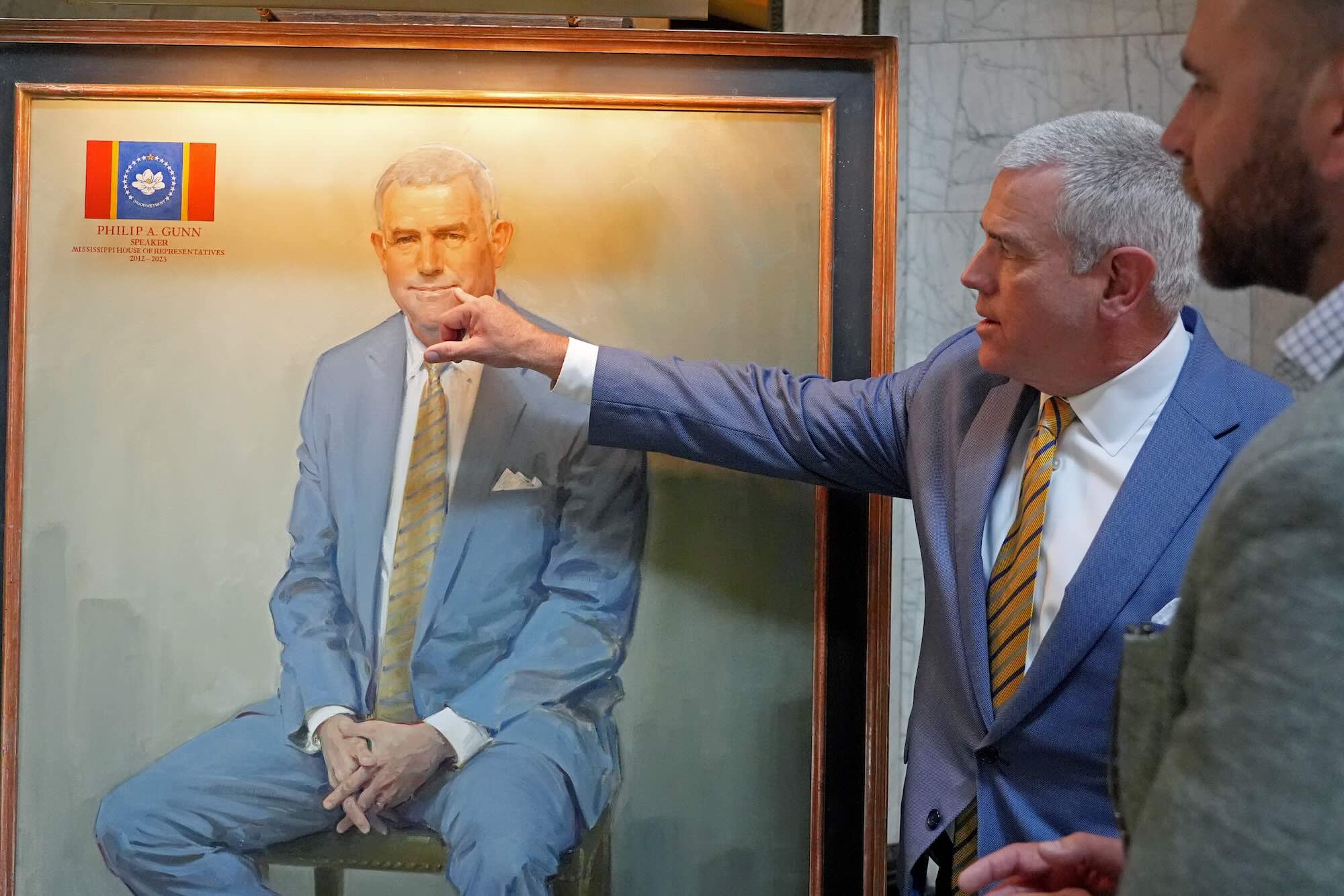 Former House Speaker Philip Gunn’s Portrait Unveiled at Mississippi Capitol