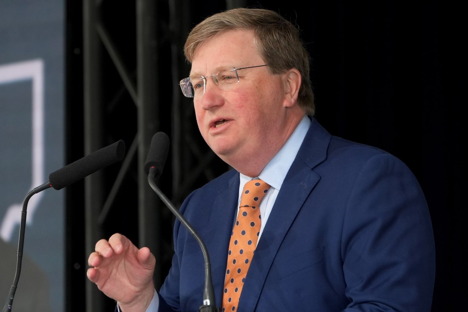 Tate Reeves Rally U.S. Supreme Court Reverses Mississippi Redistricting Order