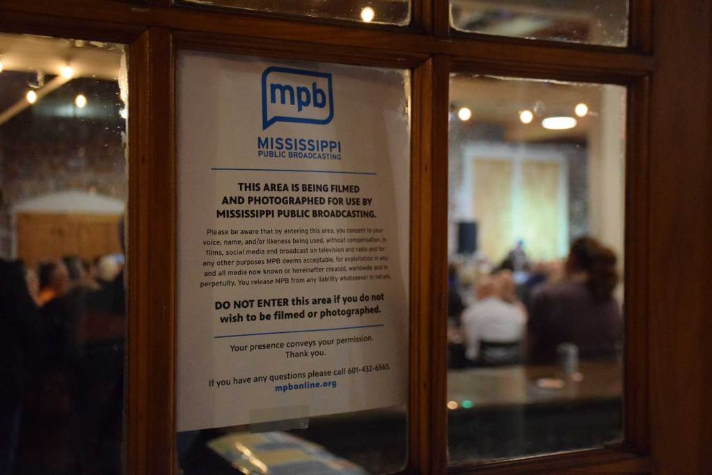 A notice from MPB that they will be recording “Thacker Mountain Radio Hour”.