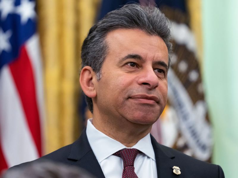 A close-up of Marty Makary speaking at a White House press conference