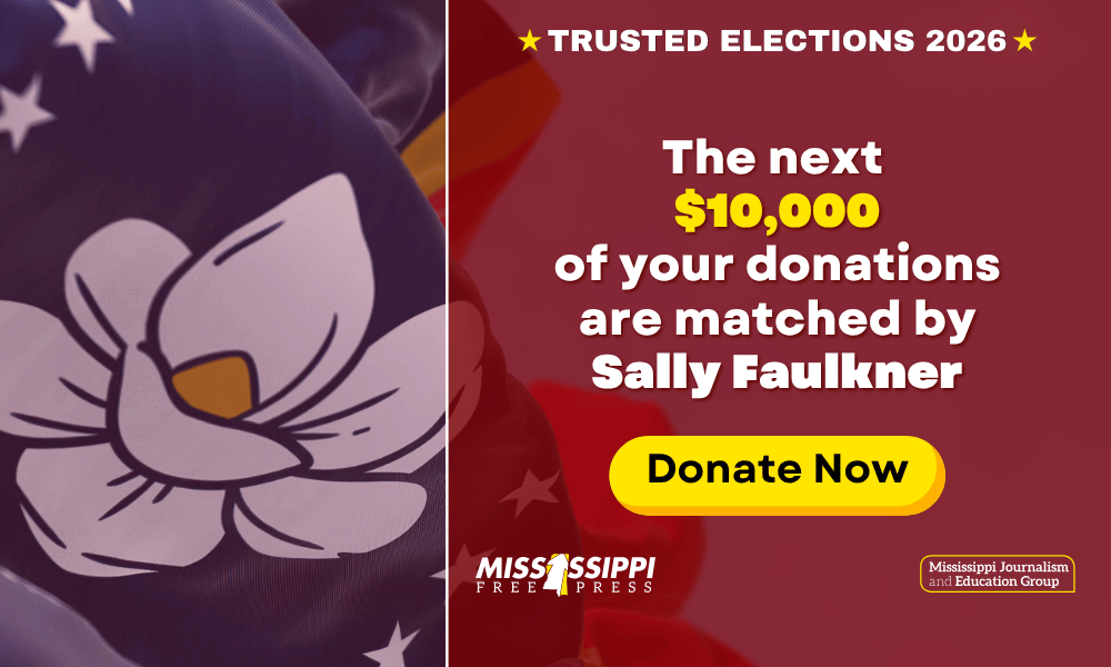 The next $10,000 of your donations are matched by Sally Faulkner