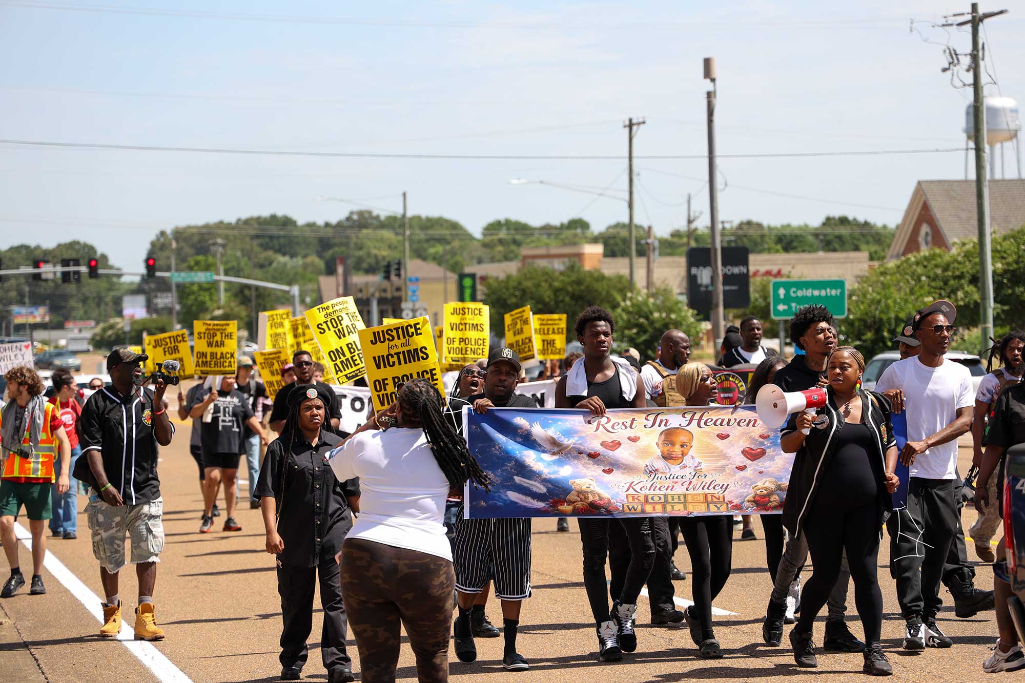 Mississippians March for 1-Year-Old Kohen Wiley, Demanding Accountability After Police Shooting